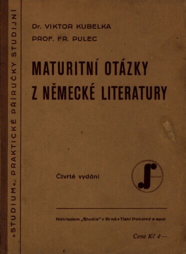 Maturitní otázky z německé literatury