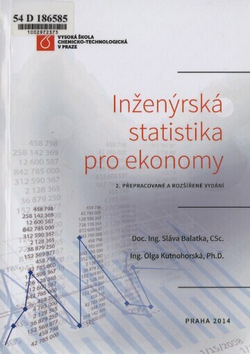 Inženýrská statistika pro ekonomy