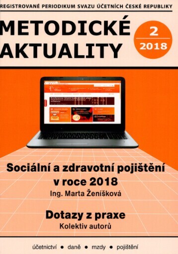 Sociální a zdravotní pojištění v roce 2018