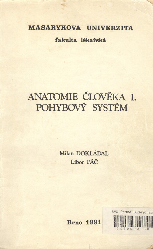 Anatomie člověka