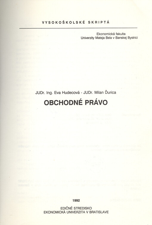 Obchodné právo