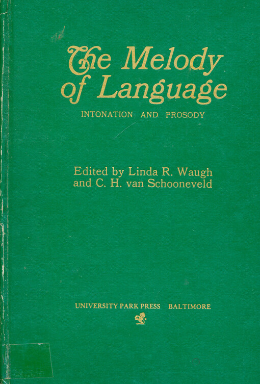 The melody of language