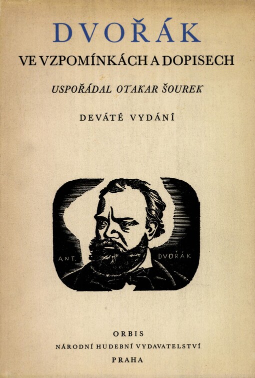 Dvořák ve vzpomínkách a dopisech