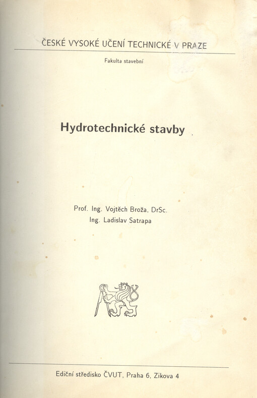 Hydrotechnické stavby