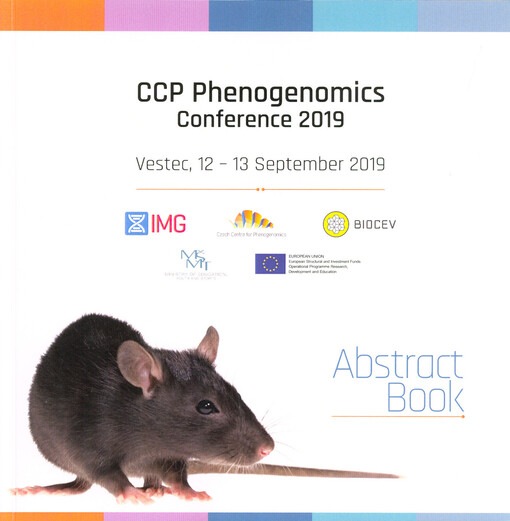 CCP Phenogenomics Conference 2019 : abstract book : Vestec, 12-13 September 2019