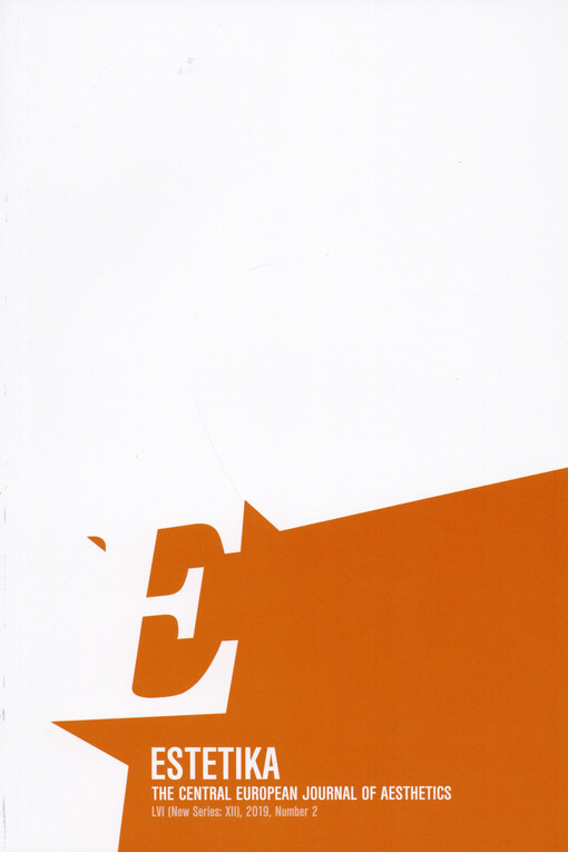 Estetika : časopis pro estetiku a teorii umění