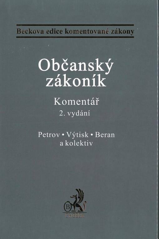 Občanský zákoník : komentář