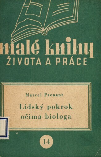 Lidský pokrok očima biologa :Přednáška