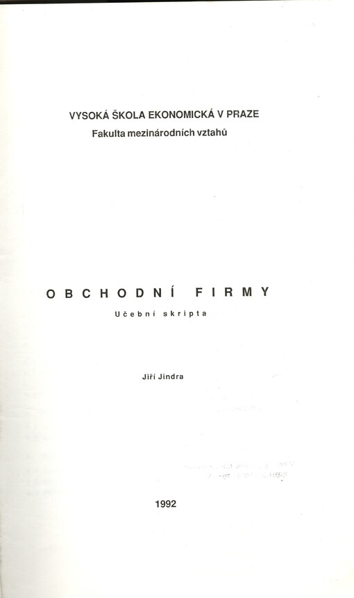 Obchodní firmy