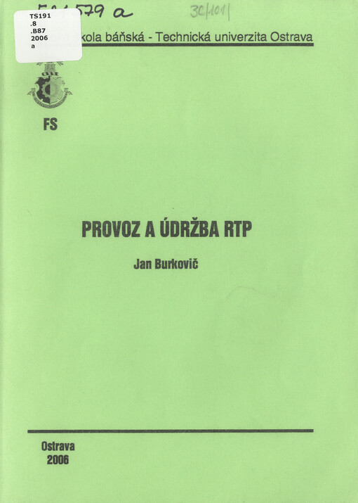 Provoz a údržba RTP