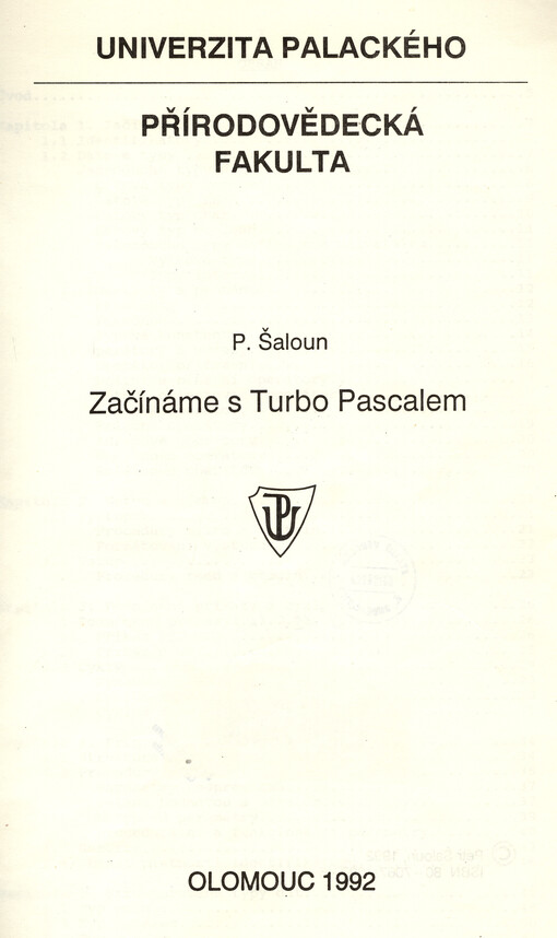 Začínáme s Turbo Pascalem