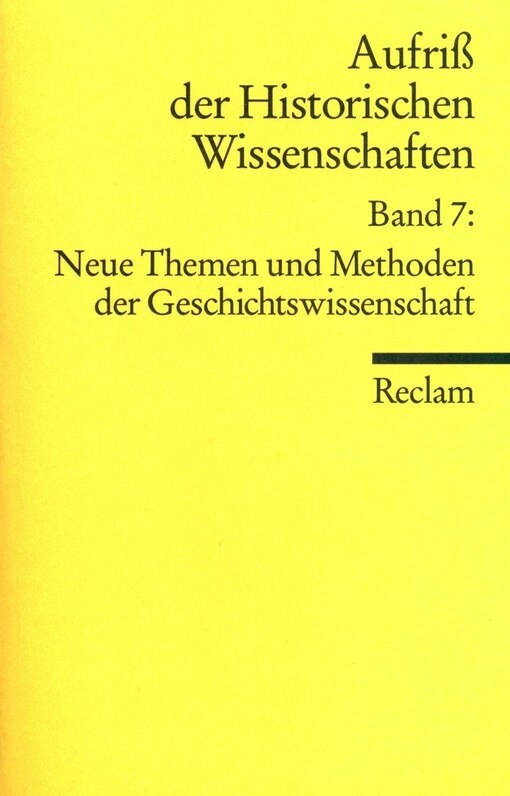 Aufriß der historischen Wissenschaften.