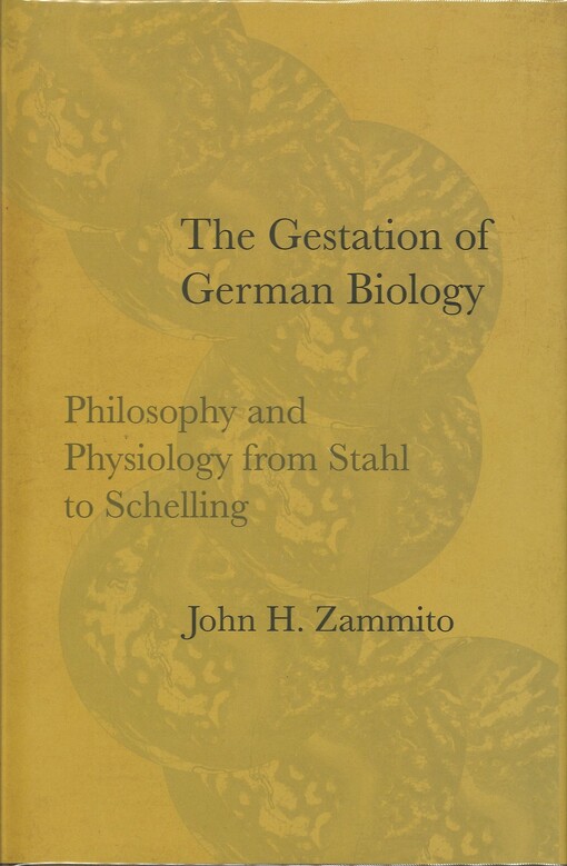 The Gestation of German Biology