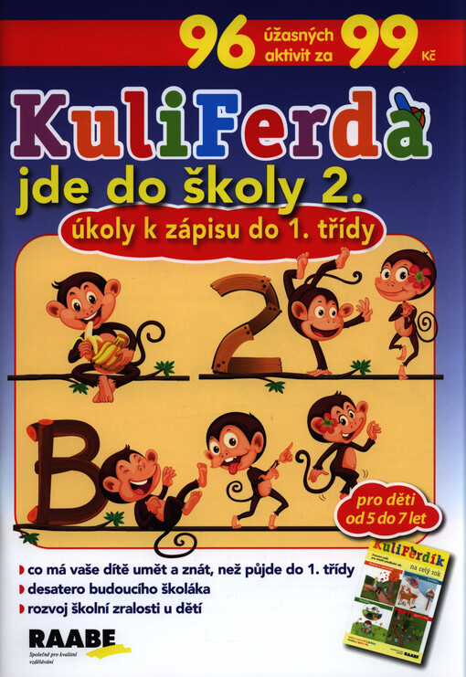 Kuliferda jde do školy 2. : úkoly k zápisu do 1. třídy