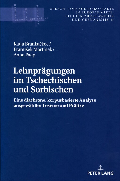 Lehnprägungen im Tschechischen und Sorbischen
