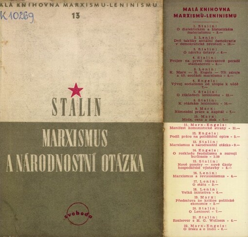 Marxismus a národnostní otázka