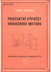 Procentní výpočet indukčního motoru  (odkaz v elektronickém katalogu)