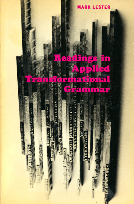 Readings in applied transformational grammar