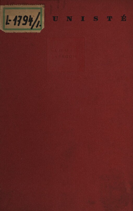 Komunisté.1. [díl],(Únor-září 1939)