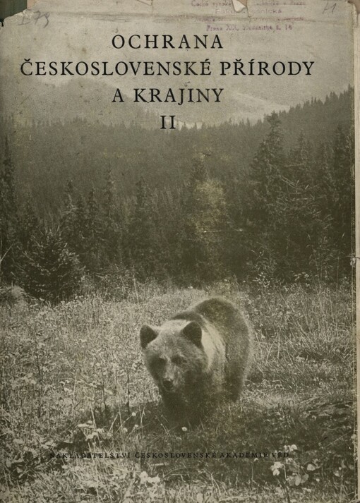 Ochrana československé přírody a krajiny.Díl 2,(Část speciální)