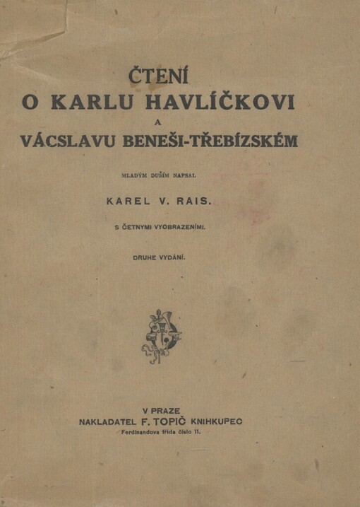 Čtení o Karlu Havlíčkovi a Vácslavu Beneši-Třebízském