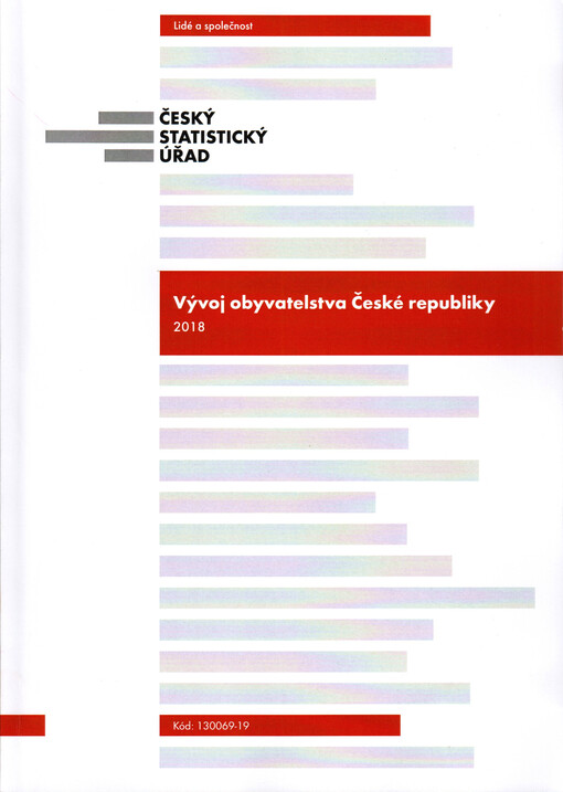 Vývoj obyvatelstva České republiky 2018