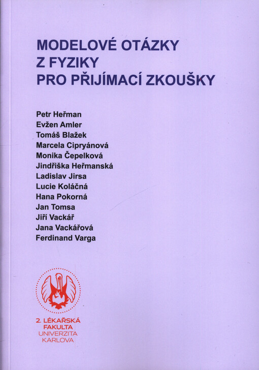 Modelové otázky z fyziky pro přijímací zkoušky