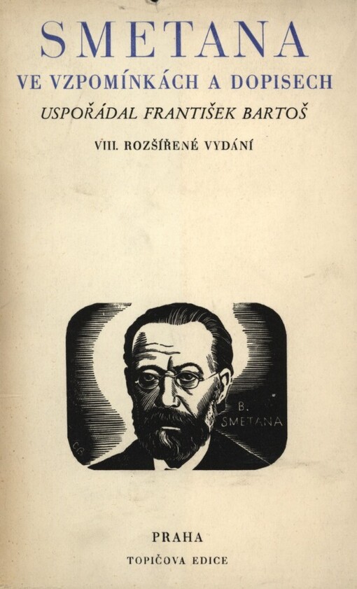 Smetana ve vzpomínkách a dopisech
