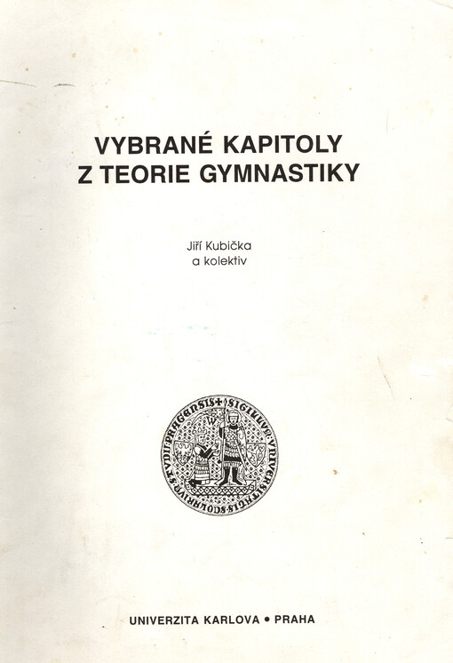 Vybrané kapitoly z teorie gymnastiky