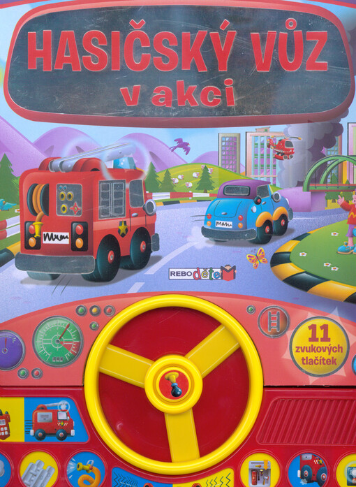 Hasičský vůz v akci : 11 zvukových tlačítek