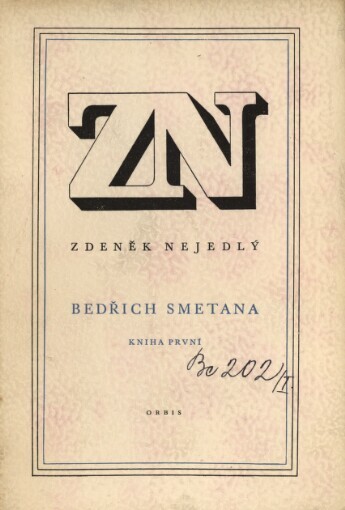 Bedřich Smetana.Kn. 1