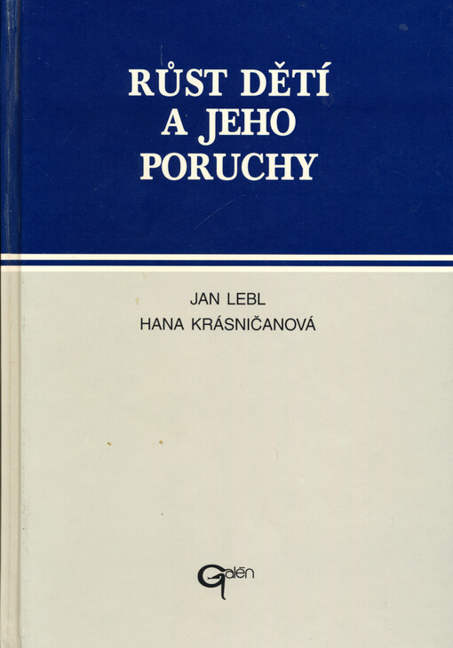 Růst dětí a jeho poruchy