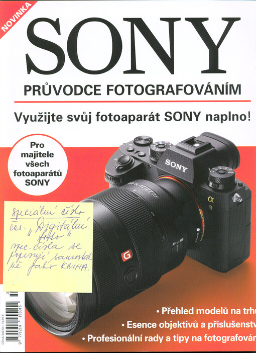 Sony : průvodce fotografováním