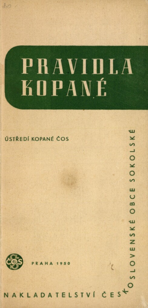 Pravidla kopané :Mezin. pravidla kopané schválená FIFA