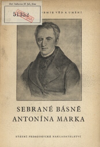 Sebrané básně Antnína Marka