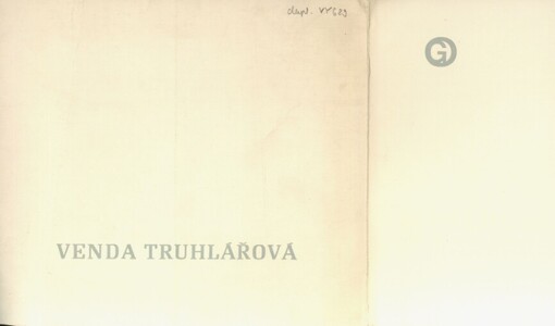 Venda Truhlářová: [Obrazy krajin] : Katalog výstavy, Pardubice, září 1974