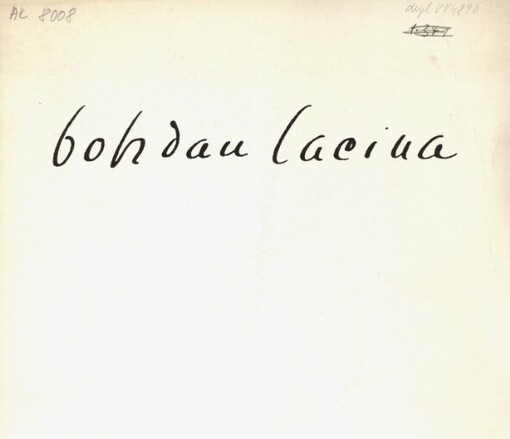 Bohdan Lacina: Grafické dílo : Výstava, Gottwaldov, srpen - září 1980