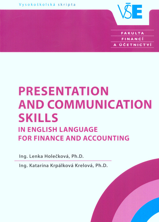 Presentation and communication skills in English language for finance and accounting