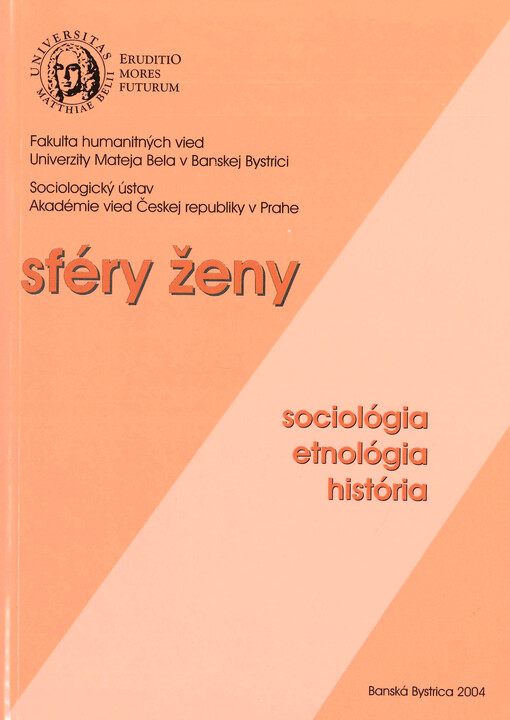 Sféry ženy : sociológia, etnológia, história