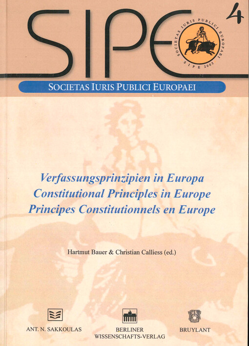 Verfassungsprinzipien in Europa