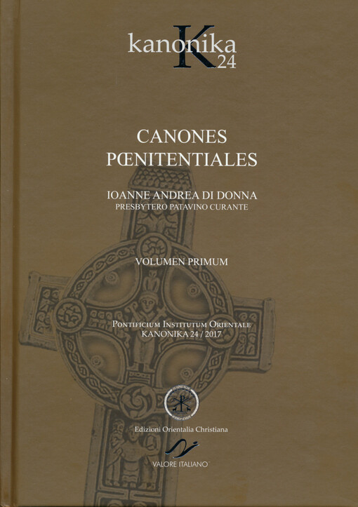 Canones pœnitentiales. Volumen primum