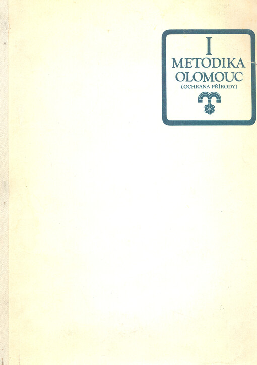 Údolní niva, lužní lesy a návrh chráněné krajinné oblasti Litovelské Pomoraví : sborník referátů : Seminář poř. u příležitosti Světového dne životního prostředí v Olomouci ve dnech 27. a 28. 5. 1987