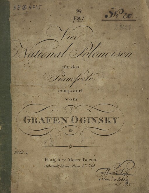 Vier National Polonoisen für das Pianoforte