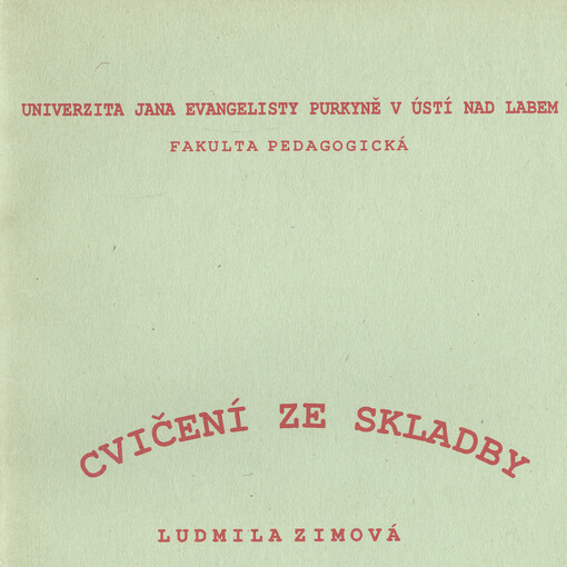 Cvičení ze skladby