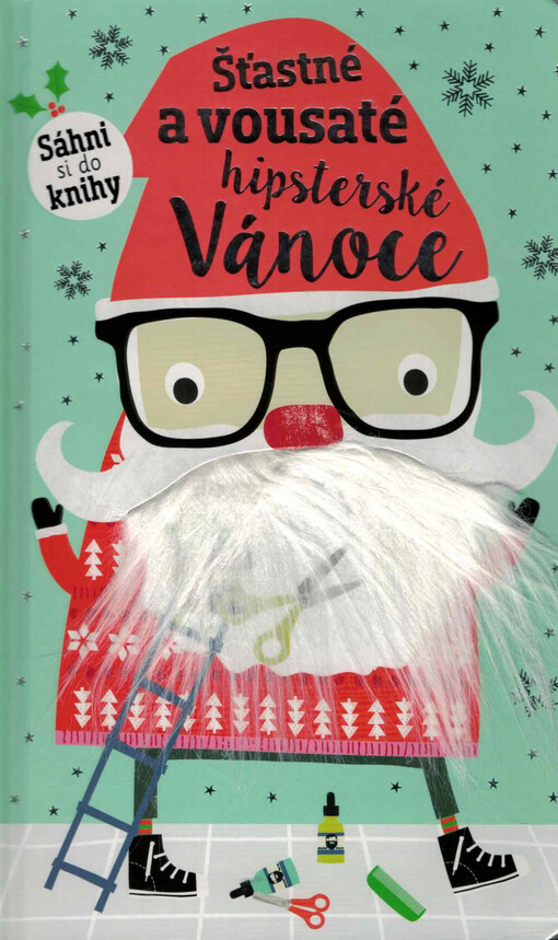 Šťastné a vousaté hipsterské Vánoce
