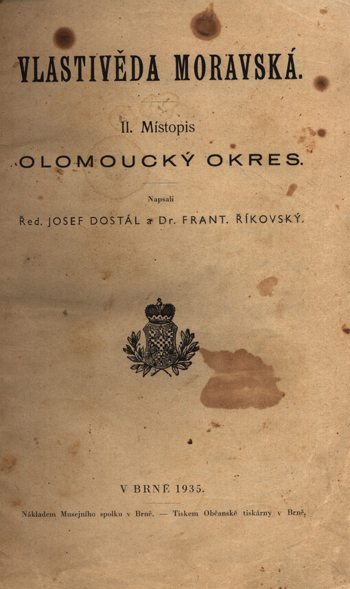 Vlastivěda moravská