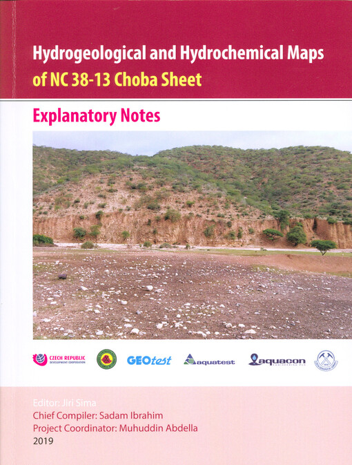 Hydrogeological and Hydrochemical Maps of NC 38-13 Choba Sheet : explanatory notes