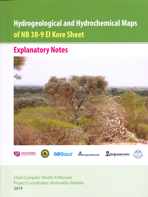 Hydrogeological and Hydrochemical Maps of NB 38-9 El Kere Sheet : explanatory notes