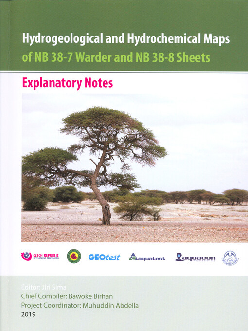 Hydrogeological and Hydrochemical Maps of NB 38-7 Warder and NB 38-8 Sheet : explanatory notes