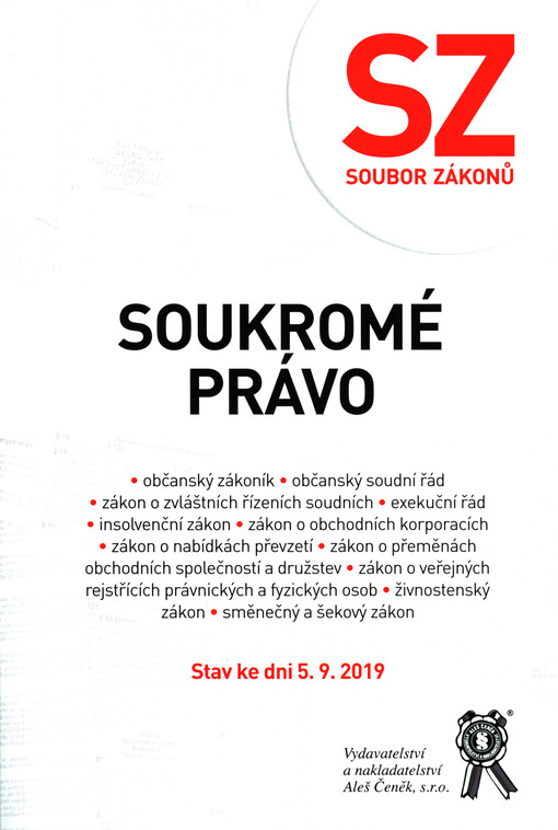 Soukromé právo : (soubor zákonů)
